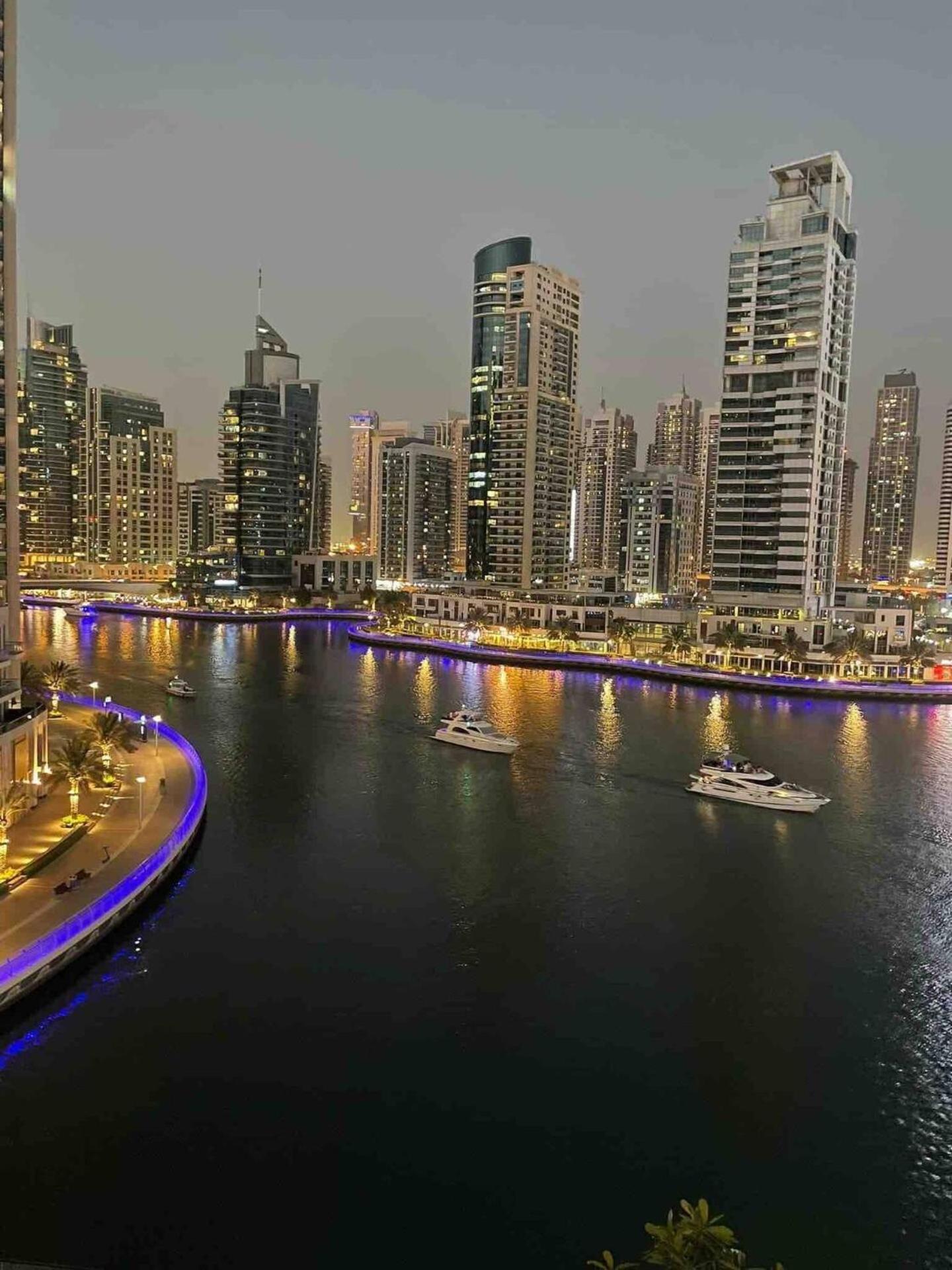 Апартаменты Dubai Marina Amazing View Sea View Экстерьер фото